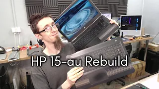 HP 15-au Rebuild: Case, fan, and an SSD - LFC#276