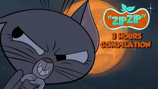 A special full moon | Zip Zip | 3 hours COMPILATION - Season 1 | Cartoon for kids