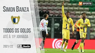 Simon Banza (Famalicão): Goals until matchday 11 (Liga 2021/2022)