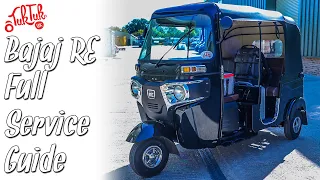 How To Do A Full Service Bajaj RE 4S Auto Rickshaw Tuk Tuk