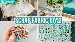 BOHO DIYs WITH SCRAP FABRIC collab with Dainty Diaries