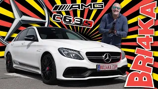 Дразни ли съседите Mercedes C-63s AMG (W205) | Review | Bri4ka