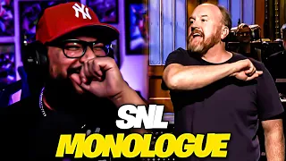 First Time Watching Louis C.K. Monologue - SNL Reaction