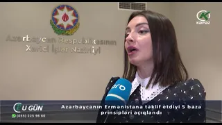 Azərbaycanın Ermənistana təklif etdiyi 5 baza prinsipləri açıqlandı