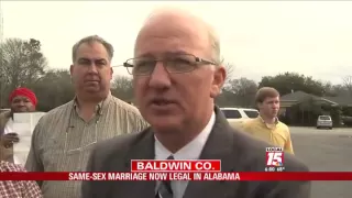 Marriage Licenses Not Issued to Same-Sex Couples in Baldwin Co.