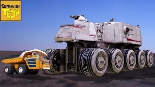 The REAL SIZE of STAR WARS GROUND VEHICLES