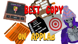 This applab game is amazing 15 mod menus over 100 mods custom cosmetics!!