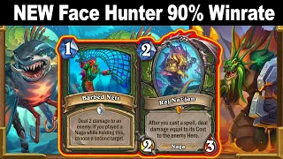 Over 90% Winrate! The Cheapest Best Face Hunter From Voyage to the Sunken City | Hearthstone