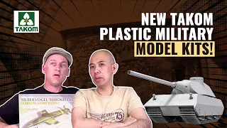 NEW Takom Plastic Military Model Kits! | #askhearns