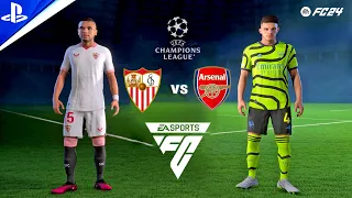 FC 24 - Sevilla vs Arsenal - UEFA Champions League 2023/24 Group Stage Match | PS5™ 4K