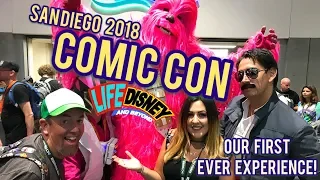 First Ever Comic-Con 2018! An Adventure in San Diego. Surfliner Amtrack Train, Lime Scooters & more!