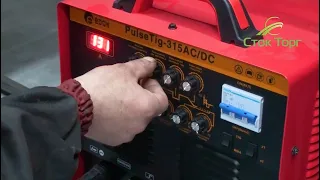 СВАРКА АЛЛЮМИНИЯ - не проблема!Делаем бизнес вместе с Edon Pulse Tig-315 AC/DC