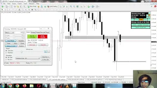 Simulation forex trading  gold / XAUUSD 19th October 2022 part 1