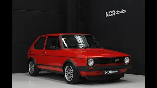 VW GOLF MK1 GTI 1.8 Rabbit Edition 1983 Air Conditioning | Presentation | Test drive | Engine Sound