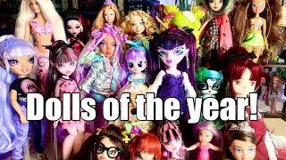 MY 22 FAVORITE DOLLS OF 2022- HAPPY NEW YEAR!! Monster High, Shadow High, Bratz, Barbie and more!