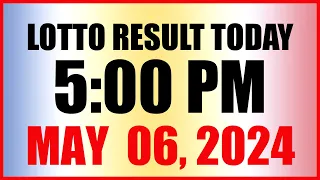 Lotto Result Today 5pm May 6, 2024 Swertres Ez2 Pcso