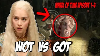 Wheel Of Time VS Game Of Thrones Episodes 1-4 (ANALYSIS)