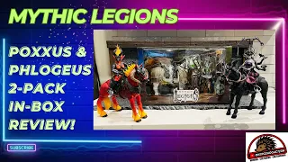 Mythic Legions Action Figure Review: Poxxus & Phlogeus 2-Pack!