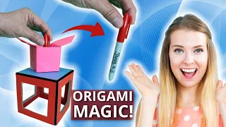 Easy Magic Trick for Beginners With Origami - Make Objects Appear From Nowhere