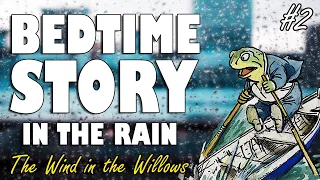 ASMR Bedtime Story in the rain | The Wind in the Willows with rain sounds (PART 2)