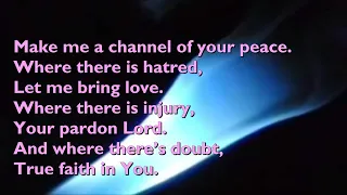Make Me a Channel of Your Peace [with lyrics for congregations]
