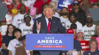 Former President Donald Trump's 'Save America Rally' in Georgia