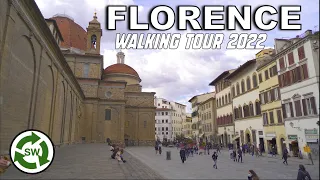 Walk in Florence, Italy: The Most Popular Town in Tuscany Region Italy (4K UHD)