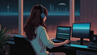 4 HOURS Midnight Coding Vibes: Lofi Hip Hop Mix for Deep Focus, Relaxing, Coding, and Study