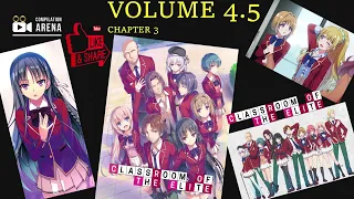 Way of Spending! Classroom of the Elite Volume 4.5 Chapter 3 Web novel Compilation Arena
