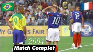 Brésil-France 2004 ( Match Complet HD ) En Français🇫🇷