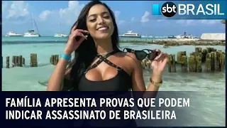 Família apresenta provas que podem indicar assassinato de brasileira | SBT Brasil (11/04/23)