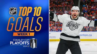 NHL Top 10 Goals from Week 1 of the Playoffs | 2024 Stanley Cup Playoffs