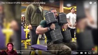 Smoker Reacts The 15 Most Stupid Ego Lifters in BodyBuilding