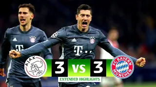 Ajax vs Bayern Munchen 3-3 Highlights & Goals - Champions League 2018-2019