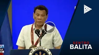 Pres. #Duterte, hinamon ang mga kritiko ukol sa operasyon vs tambay