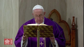 Intenzioni per i pastori del popolo, Messa a Santa Marta, 13 marzo 2020, Papa Francesco