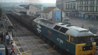 47580, 47787 and 47786 depart Paignton 24/04/10