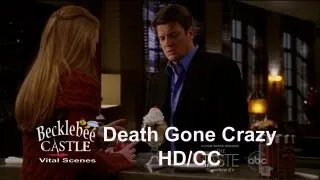 Castle 5x12  "Death Gone Crazy" Castle & Alexis Discuss Video Blogging  (HD/CC/L↔L)