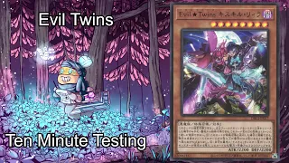 EVIL [LIVE] TWIN - Ten Minute Testing 10/1/20