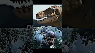 (accurate) T-rex vs Three big carnivore's