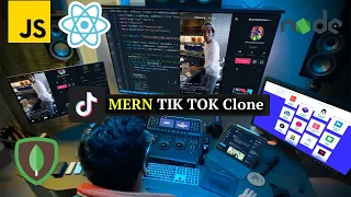 🔴Build a TIK TOK Clone with MERN Stack (MongoDB, Express, React, Node JS)