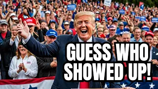 You Will NOT BELIVE Who Made A SURPRISE Appearance At Trump Rally in Wisconsin!