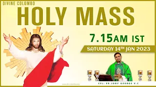 Saturday Mass | Fr Joby Anthikadan VC I 14 Jan 2023 | Divine Colombo