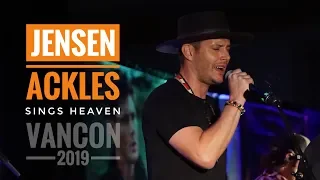 JENSEN ACKLES sings Heaven | VANCON 2019