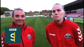 Football club with no gender pay gap - BBC Stories