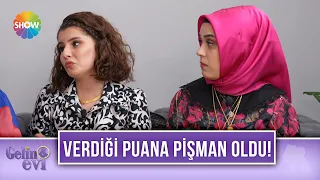 Sena gelin, Merve geline verdiği puandan pişman oldu! | Gelin Evi 857. Bölüm