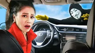 VY IS STUCK! Spending 24 Hours in Hacker Car while Chad & Melvin PZ9 Battle Royale Project Zorgo!