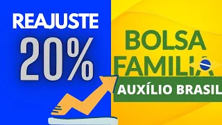 CORREÇÃO REAJUSTE DO VALOR MÉDIO DO BOLSA FAMÍLIA/AUXÍLIO BRASIL - O QUE SIGNIFICA?