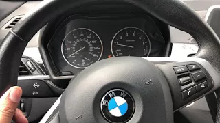 BMW X1 X2 X3 X4 X5 X6 - STEERING WHEEL ADJUST-  RAISE AND LOWERING- HOW TO