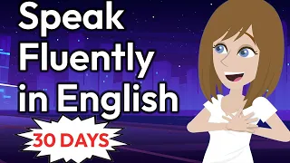 Could you come to the party? 30 Days to Speak English FLUENTLY - English Conversation Practice